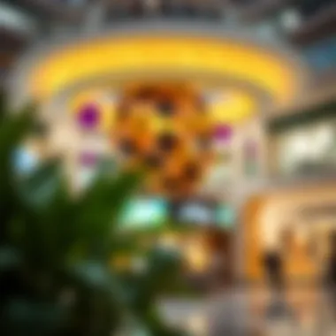 Entertainment facilities within Al Ghurair Mall, highlighting leisure activities