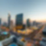 Panoramic view of Al Hail Business Centre showcasing its modern architecture