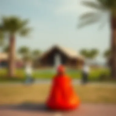 Recreational Activities at Al Mamzar Park Visitors enjoying recreational activities in Al Mamzar Park