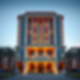 Stunning architectural facade of Amoriah Residence