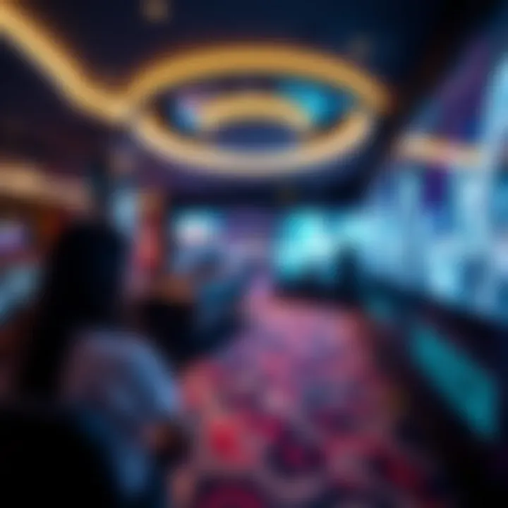 Inside AyA Universe, highlighting interactive entertainment features