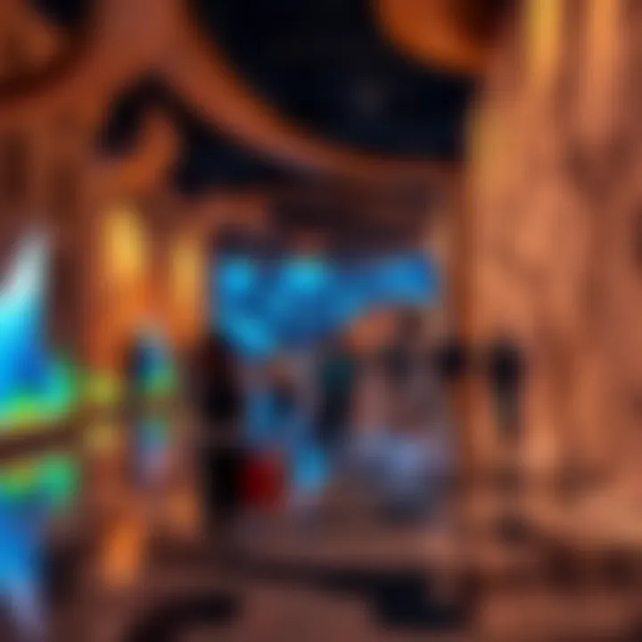 Visitors enjoying the immersive experiences at AyA Universe