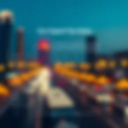 Detailed chart illustrating various car import tax rates in Dubai.