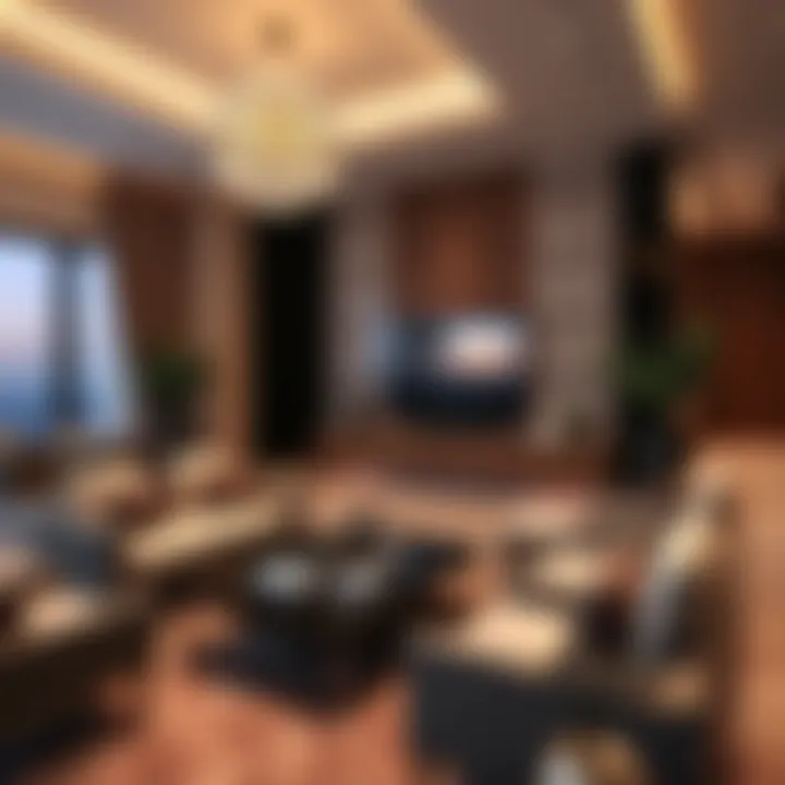 Luxurious Living Space in Zaya Hameni Luxurious living space interior in Zaya Hameni