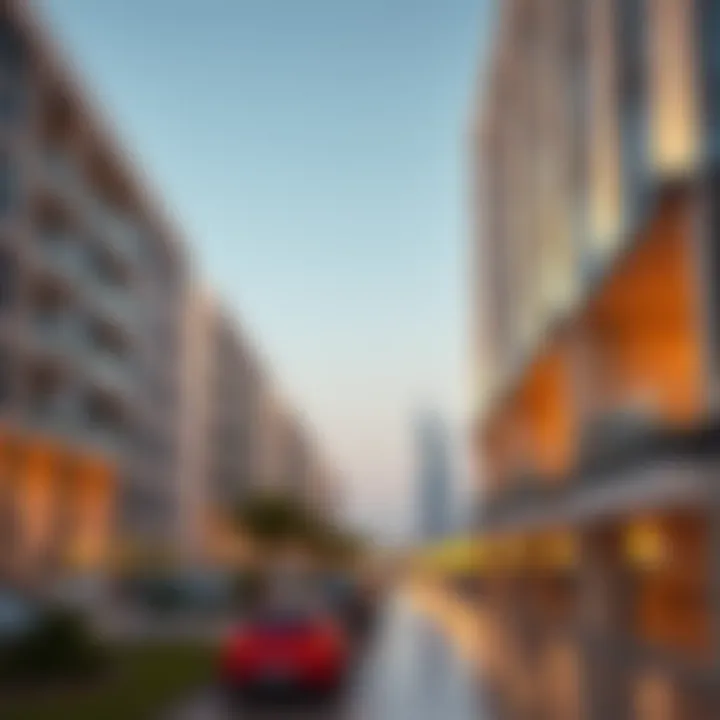 Visual representation of real estate market trends influenced by weather