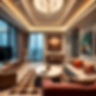 Luxurious Apartment Interior at Creek Vistas Heights Luxurious interior design of a Creek Vistas Heights apartment