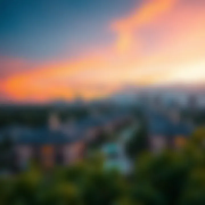 Stunning Skyline View of Creek Vistas Heights Stunning skyline view of Creek Vistas Heights