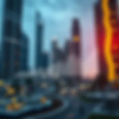 Price Fluctuations in Dubai Real Estate Market Graph illustrating the fluctuation of real estate prices in Dubai