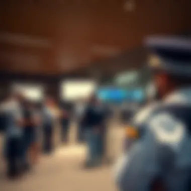 Community Engagement at the Dubai Smart Police Station Community engagement event at the police station with citizens