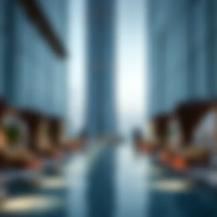 Luxurious amenities available at Emaar Tower