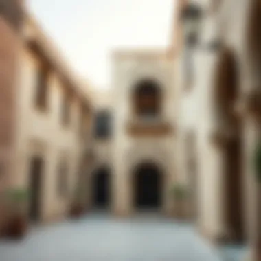 Restoration efforts in historical buildings of Al Bastakiya