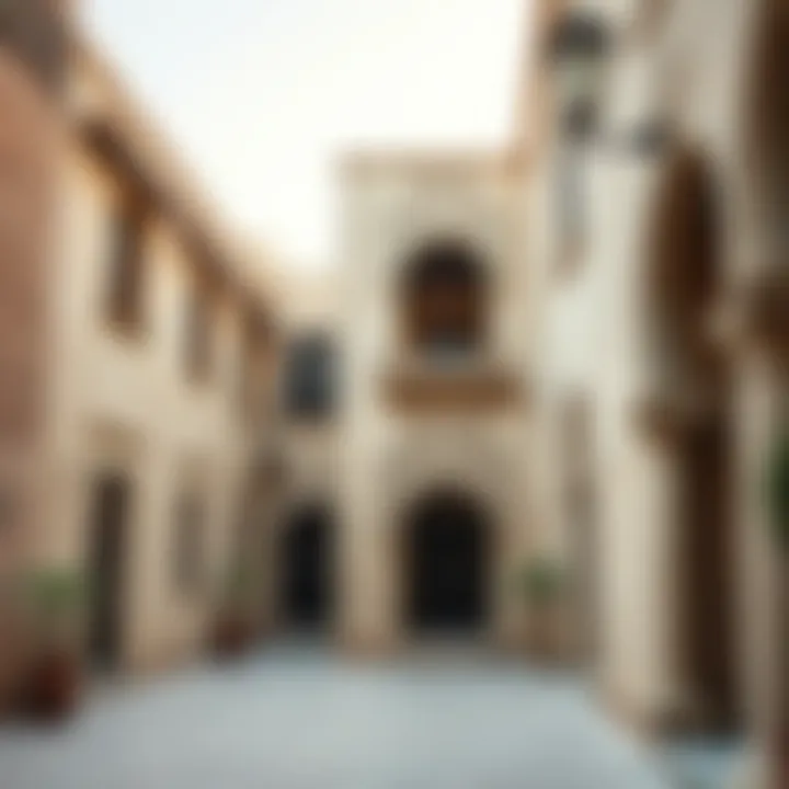 Restoration efforts in historical buildings of Al Bastakiya