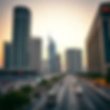 Stunning skyline of BLS Deira showcasing modern architecture