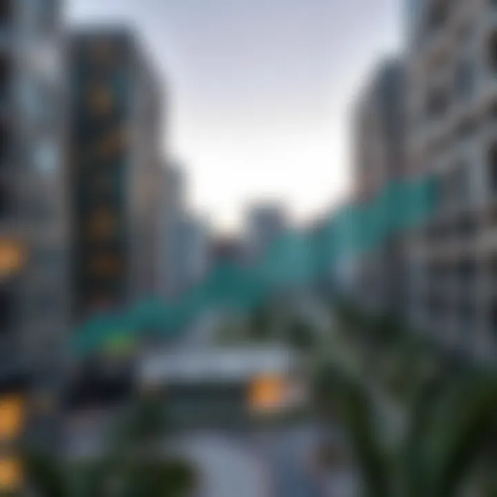 Graph depicting current real estate trends in Jumeirah Lake Towers with emphasis on Cluster E.