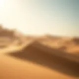 Arabian Sands Adventure Stunning desert landscape showcasing the beauty of the Arabian sands