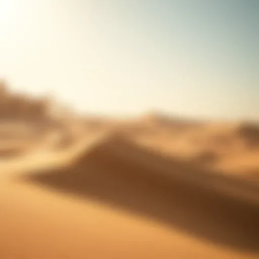 Arabian Sands Adventure Stunning desert landscape showcasing the beauty of the Arabian sands