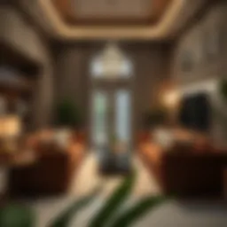 Cozy family room interior in Al Quoz 4