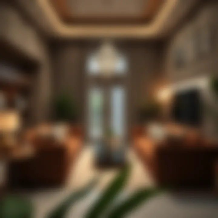 Cozy family room interior in Al Quoz 4