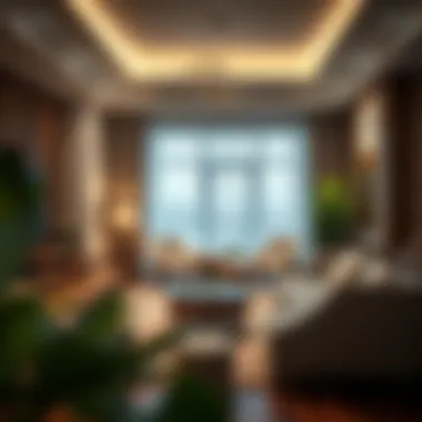 Cozy Family Room Ambiance in Rashidiya Spacious family room with cozy furnishings
