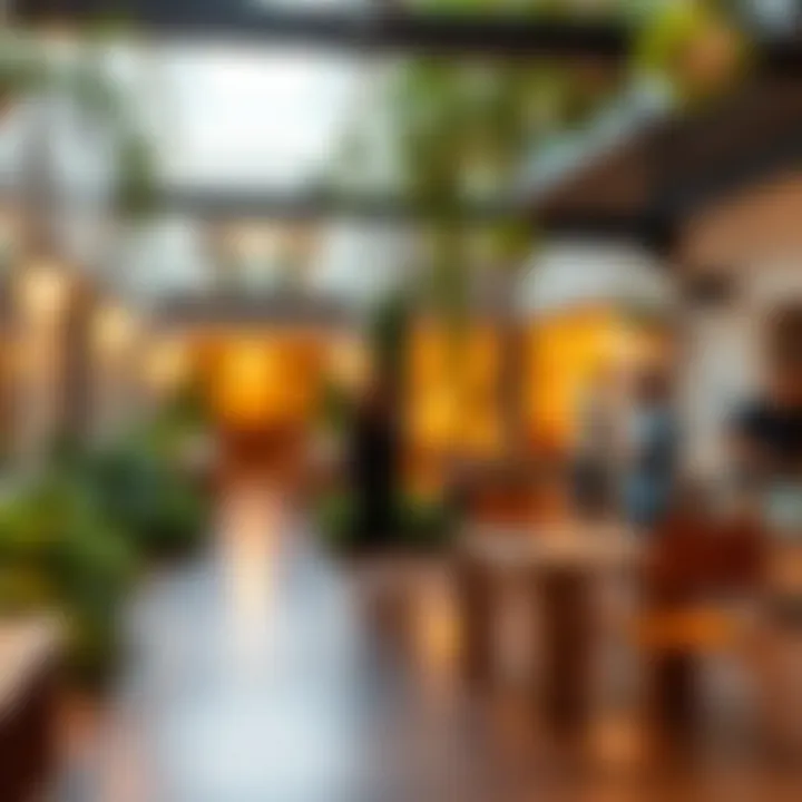 Community Spaces Enhancing Social Connectivity Vibrant community areas promoting integration and social interaction