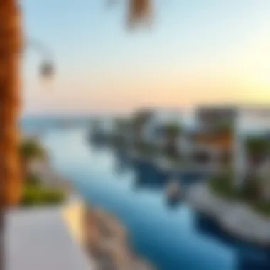 Coastal view of Riviera Ras Al Khaimah showcasing luxury properties