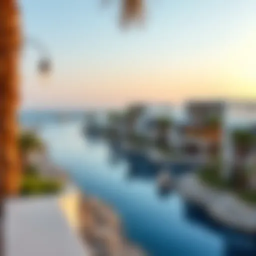 Coastal view of Riviera Ras Al Khaimah showcasing luxury properties