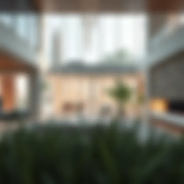 Architectural innovation in a sustainable home