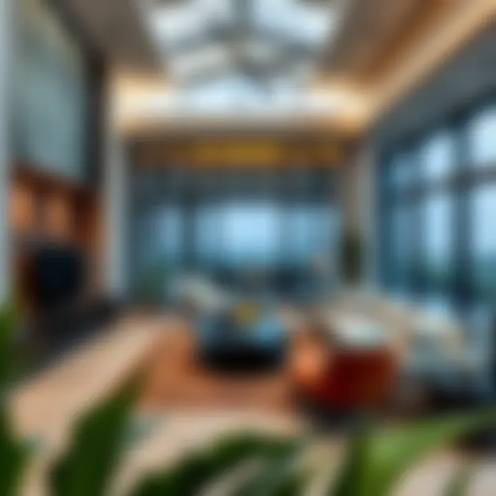 Interior of an eco-friendly home