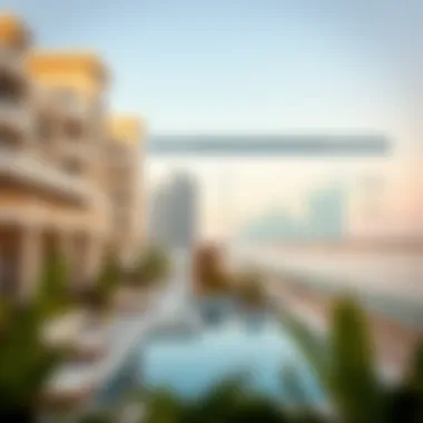 Infographic illustrating market trends and investment opportunities related to the Terrace on the Corniche.