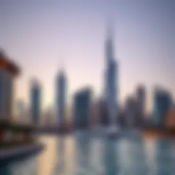 Stunning Dubai skyline with modern architecture