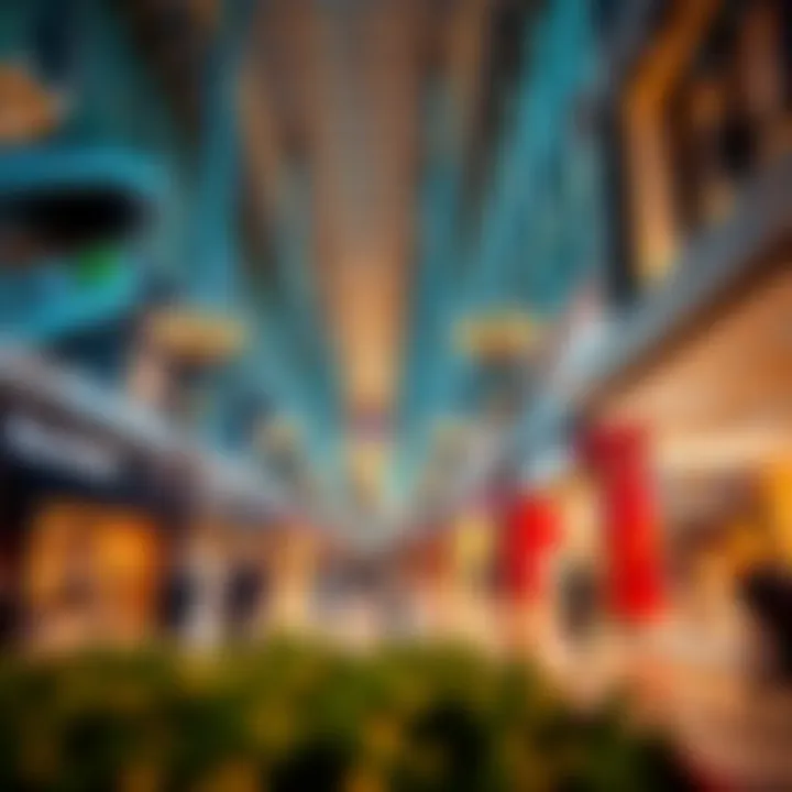 Inside Dubai Mall with luxury retail shops highlighting a premium shopping experience