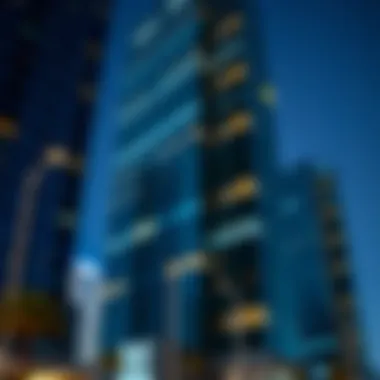 Investment Potential in Business Bay Business Bay area highlighting real estate potential