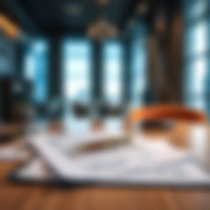 Navigating Legal Considerations in Auctions Legal documents related to property auctions on a table