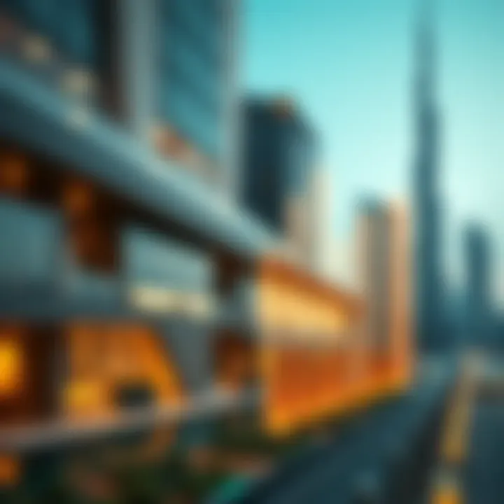 Graph illustrating market trends in Dubai real estate