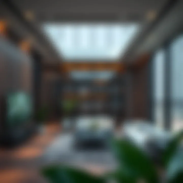 Sustainable Interior Design of Viridis Tower Interior design showcasing sustainable features of Viridis Tower