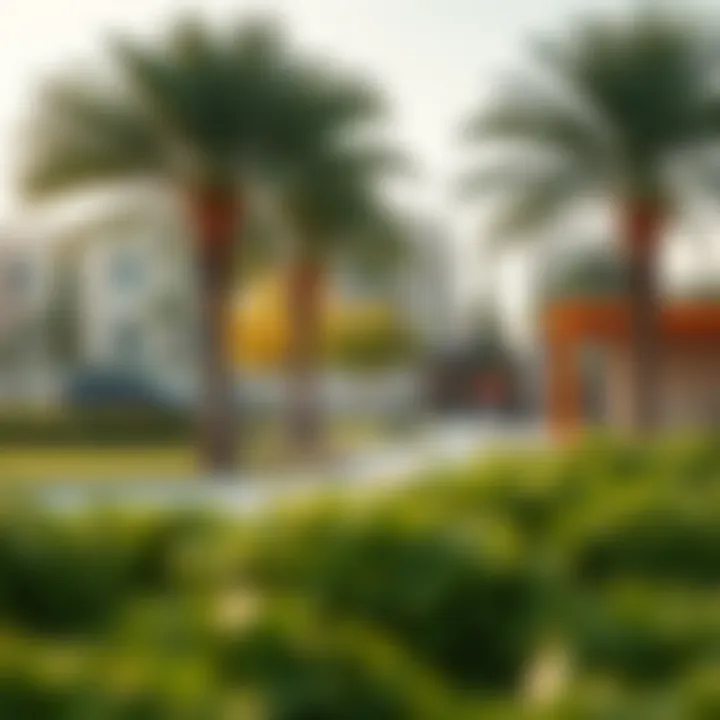 Green spaces and parks within Zayed City promoting community well-being