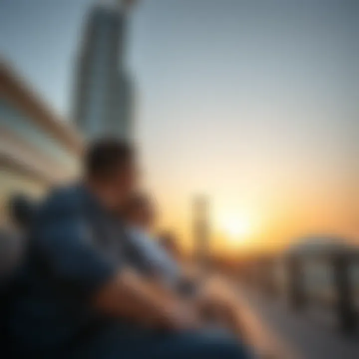 Family Enjoying Life in Dubai A family enjoying a day in Dubai