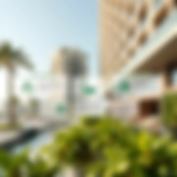 Infographic illustrating benefits of Green Residency in the UAE