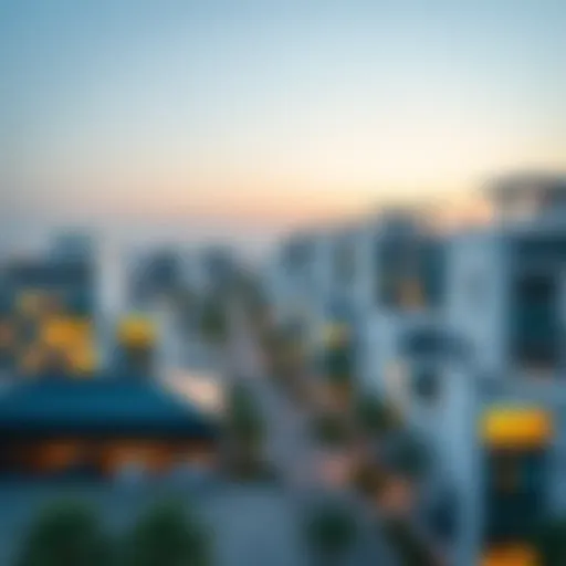 Modern Architecture in Barsha Heights Panoramic view of Barsha Heights showcasing modern architecture