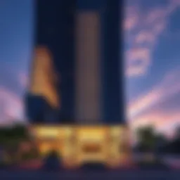 Stunning architectural design of Icon Tower