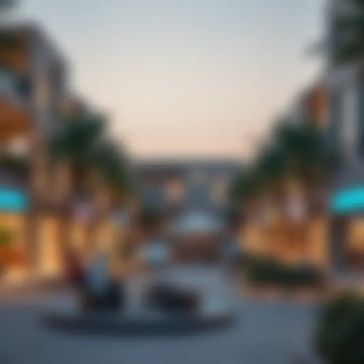 Community Spaces on شارع الوصل Community spaces on شارع الوصل illustrating socio-economic interactions