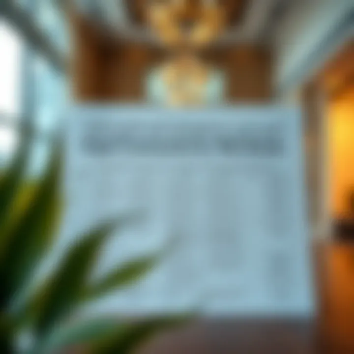 Chart outlining the legal framework for title deeds