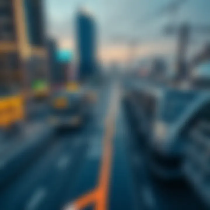 Navigating the Connection: Metro Route Overview Map indicating the route of the metro line