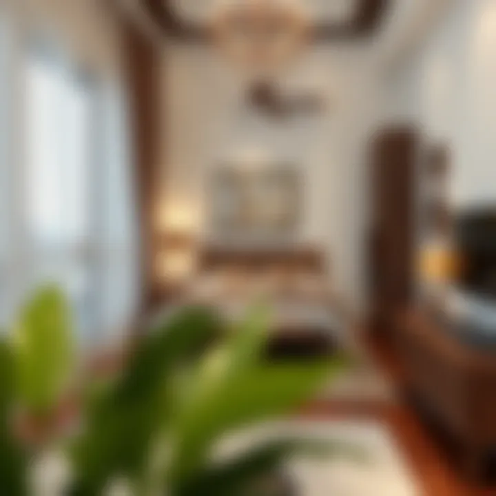 Comfortable Rental Spaces in Dubai Cozy room interior highlighting rental options