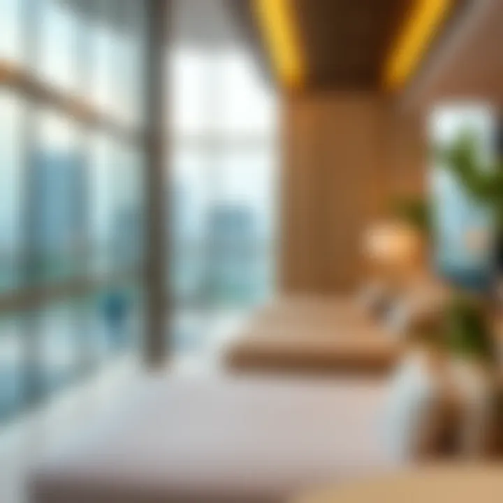 Informed Choices: Insights from Guest Reviews Guest reviews displayed on a digital screen