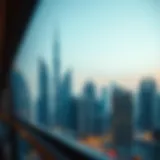 Dubai's Luxurious Skyline Spectacular skyline of Dubai showcasing luxury real estate