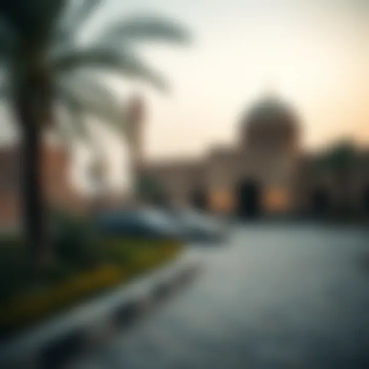 Historical landmarks in Al Jada reflecting its rich heritage