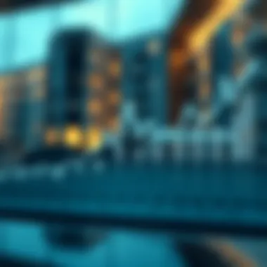 Graph showcasing UAE housing market trends