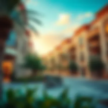 Vibrant neighborhood surrounding Mar Casa Deyaar