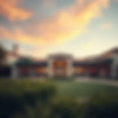 Architectural Elegance Architectural elegance of the Desert Palm Centre